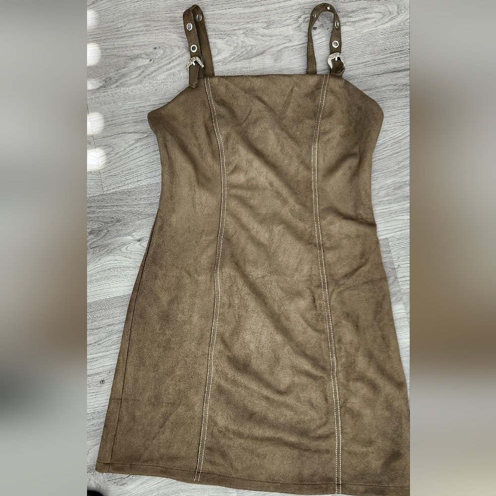 Olive Green Dress